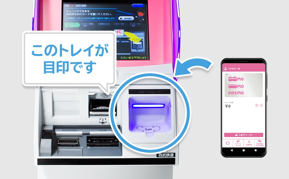 チャージ セブンイレブン pasmo pasmoのチャージをnanacoで支払えますか